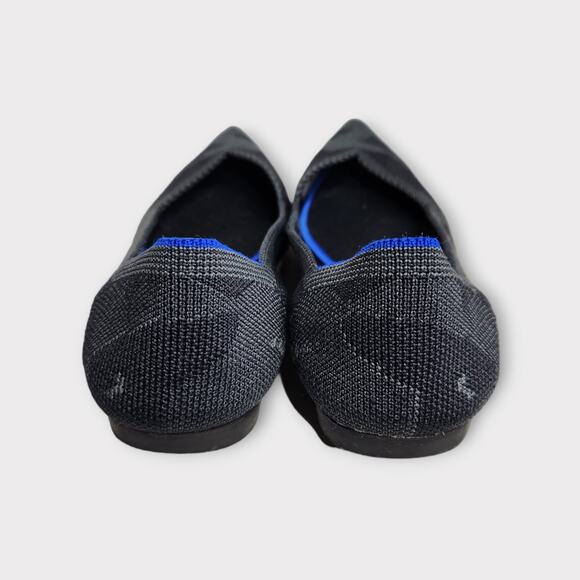 Rothy's Gray Camo Pointed Toe Flats Slip On Shoes Women's Size 6 - Picture 5 of 8